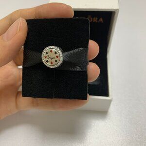 Pandora Vegas Player Double Sided Las Vegas Charm Poker Suits